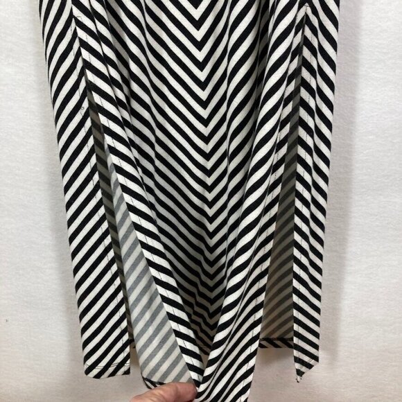 🔥 3/$15 🔥Old Navy Maternity Sleeveless Maxi Dress Striped Pregnancy Summer S - Picture 4 of 5